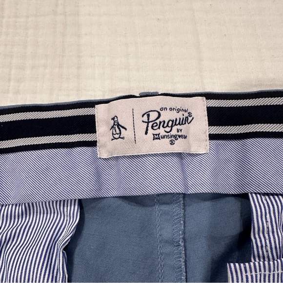 Original Penguin Men's Steel Blue Chinos - Picture 3 of 4